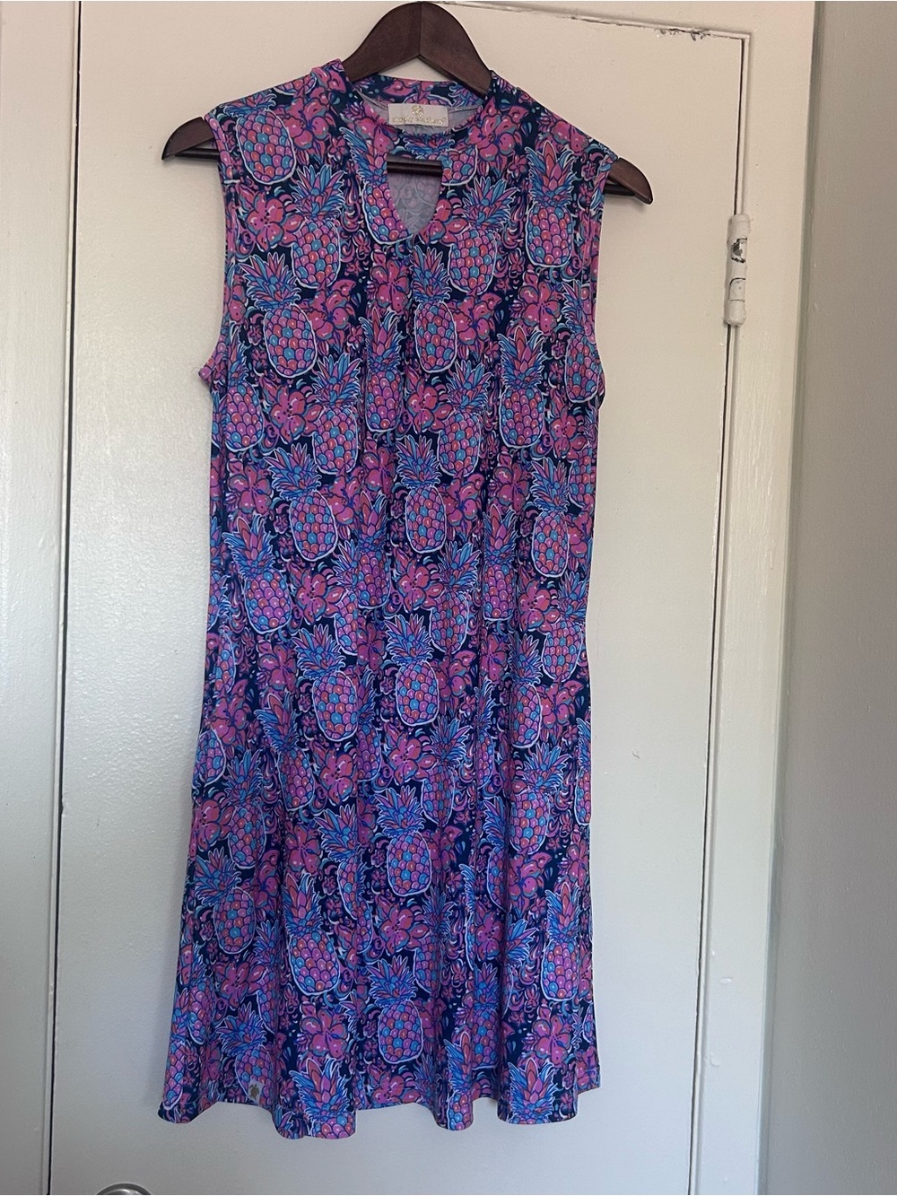 Simply Southern Pineapple Print Dress